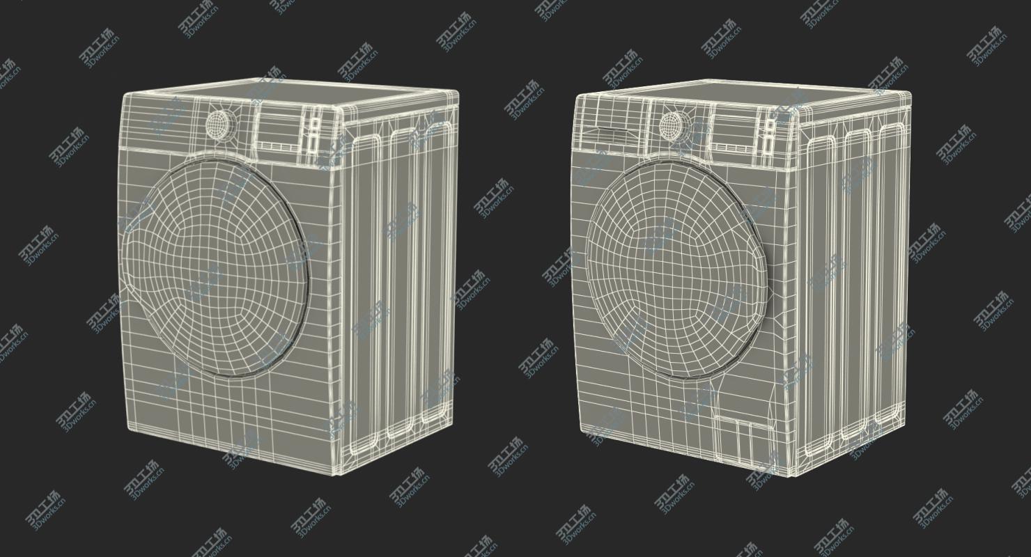 images/goods_img/2021040232/Dryer and Washing Machine Generic White 3D model/4.jpg
